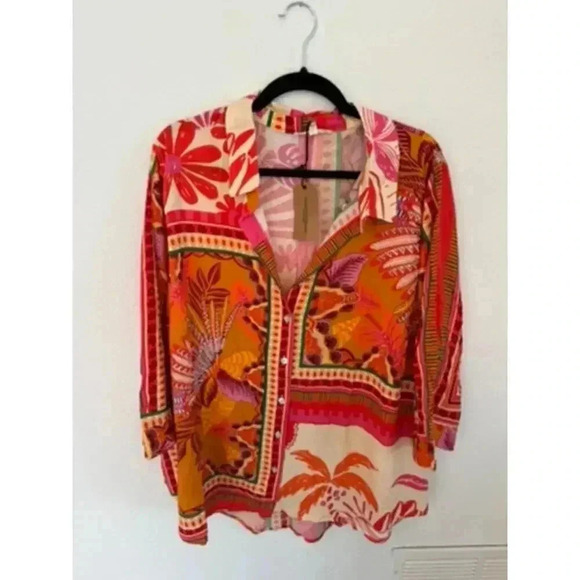 Christian Siriano New‎ York Farm Rio Style Palm, Bird - Sz 3X - Picture 3 of 6